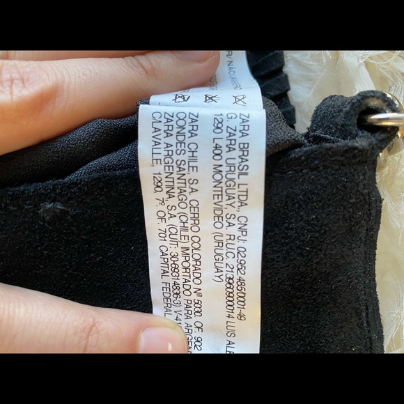 Zara leather and cowhide purse - Picture 7 of 8